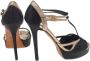 Fendi Vintage Pre-owned Leather sandals Black Dames - Thumbnail 4