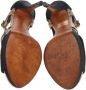 Fendi Vintage Pre-owned Leather sandals Black Dames - Thumbnail 5