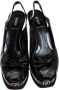 Fendi Vintage Pre-owned Leather sandals Black Dames - Thumbnail 2