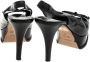 Fendi Vintage Pre-owned Leather sandals Black Dames - Thumbnail 4