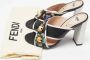 Fendi Vintage Pre-owned Leather sandals Black Dames - Thumbnail 9