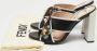 Fendi Vintage Pre-owned Leather sandals Black Dames - Thumbnail 9