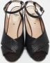 Fendi Vintage Pre-owned Leather sandals Black Dames - Thumbnail 3