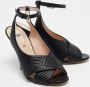 Fendi Vintage Pre-owned Leather sandals Black Dames - Thumbnail 4
