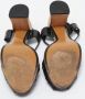 Fendi Vintage Pre-owned Leather sandals Black Dames - Thumbnail 6