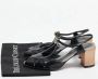 Fendi Vintage Pre-owned Leather sandals Black Dames - Thumbnail 9