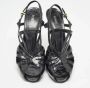 Fendi Vintage Pre-owned Leather sandals Black Dames - Thumbnail 3