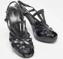 Fendi Vintage Pre-owned Leather sandals Black Dames - Thumbnail 4