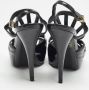 Fendi Vintage Pre-owned Leather sandals Black Dames - Thumbnail 5