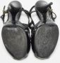 Fendi Vintage Pre-owned Leather sandals Black Dames - Thumbnail 6