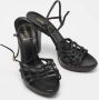 Fendi Vintage Pre-owned Leather sandals Black Dames - Thumbnail 3