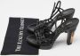 Fendi Vintage Pre-owned Leather sandals Black Dames - Thumbnail 8