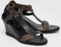 Fendi Vintage Pre-owned Leather sandals Black Dames - Thumbnail 4