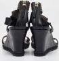 Fendi Vintage Pre-owned Leather sandals Black Dames - Thumbnail 5