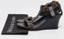 Fendi Vintage Pre-owned Leather sandals Black Dames - Thumbnail 9