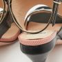 Fendi Vintage Pre-owned Leather sandals Black Dames - Thumbnail 7