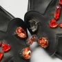 Fendi Vintage Pre-owned Leather sandals Black Dames - Thumbnail 3