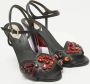 Fendi Vintage Pre-owned Leather sandals Black Dames - Thumbnail 5