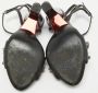 Fendi Vintage Pre-owned Leather sandals Black Dames - Thumbnail 7