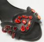 Fendi Vintage Pre-owned Leather sandals Black Dames - Thumbnail 8