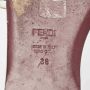 Fendi Vintage Pre-owned Leather sandals Black Dames - Thumbnail 8