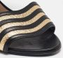 Fendi Vintage Pre-owned Leather sandals Black Dames - Thumbnail 8