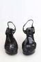 Fendi Vintage Pre-owned Leather sandals Black Dames - Thumbnail 2