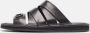 Fendi Vintage Pre-owned Leather sandals Black Heren - Thumbnail 2