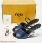 Fendi Vintage Pre-owned Leather sandals Blue Dames - Thumbnail 9