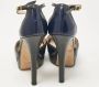 Fendi Vintage Pre-owned Leather sandals Blue Dames - Thumbnail 5