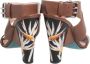 Fendi Vintage Pre-owned Leather sandals Brown Dames - Thumbnail 4