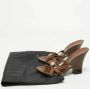 Fendi Vintage Pre-owned Leather sandals Brown Dames - Thumbnail 9