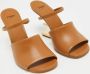 Fendi Vintage Pre-owned Leather sandals Brown Dames - Thumbnail 4