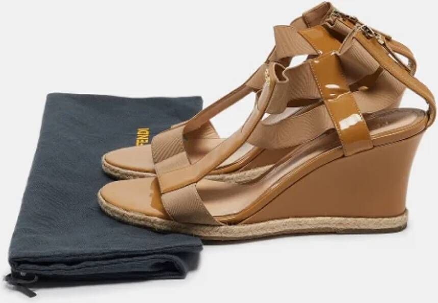 Fendi Vintage Pre-owned Leather sandals Brown Dames