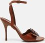 Fendi Vintage Pre-owned Leather sandals Brown Dames - Thumbnail 3