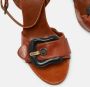 Fendi Vintage Pre-owned Leather sandals Brown Dames - Thumbnail 8