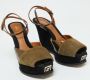 Fendi Vintage Pre-owned Leather sandals Brown Dames - Thumbnail 4