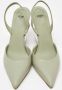 Fendi Vintage Pre-owned Leather sandals Green Dames - Thumbnail 3