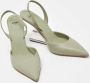 Fendi Vintage Pre-owned Leather sandals Green Dames - Thumbnail 4