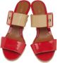 Fendi Vintage Pre-owned Leather sandals Orange Dames - Thumbnail 2