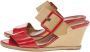 Fendi Vintage Pre-owned Leather sandals Orange Dames - Thumbnail 3
