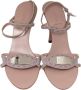 Fendi Vintage Pre-owned Leather sandals Pink Dames - Thumbnail 2