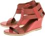 Fendi Vintage Pre-owned Leather sandals Pink Dames - Thumbnail 3