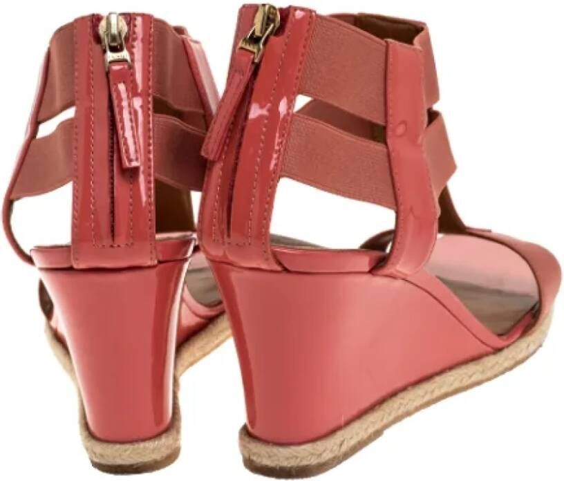 Fendi Vintage Pre-owned Leather sandals Pink Dames