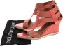 Fendi Vintage Pre-owned Leather sandals Pink Dames - Thumbnail 7