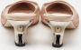 Fendi Vintage Pre-owned Leather sandals Pink Dames - Thumbnail 5