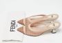 Fendi Vintage Pre-owned Leather sandals Pink Dames - Thumbnail 9