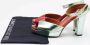 Fendi Vintage Pre-owned Leather sandals Red Dames - Thumbnail 8