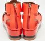 Fendi Vintage Pre-owned Leather sandals Red Dames - Thumbnail 5
