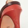 Fendi Vintage Pre-owned Leather sandals Red Dames - Thumbnail 8